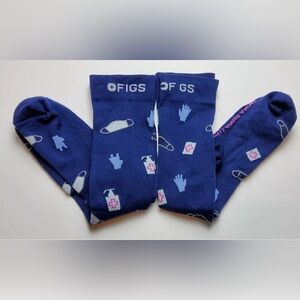 FIGS Compression Socks Not Going Viral Small Navy Nursing Healthcare